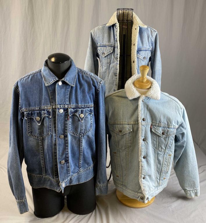 3 Levi Strauss Denim Jackets, Type 1 Iconic Jacket (1 of 16)