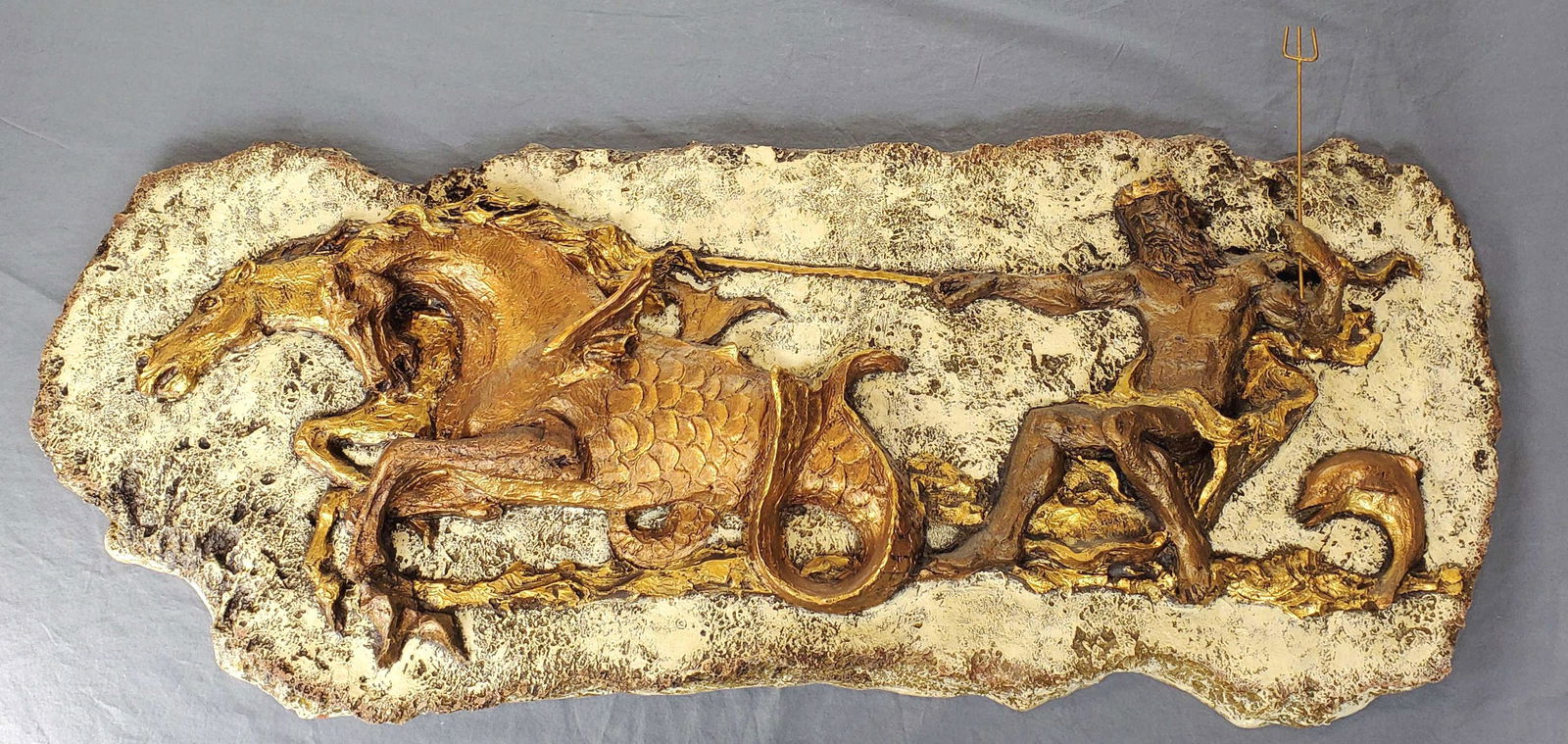 MCM Rare John Segura Poseidon Fiberglass Art (1 of 11)