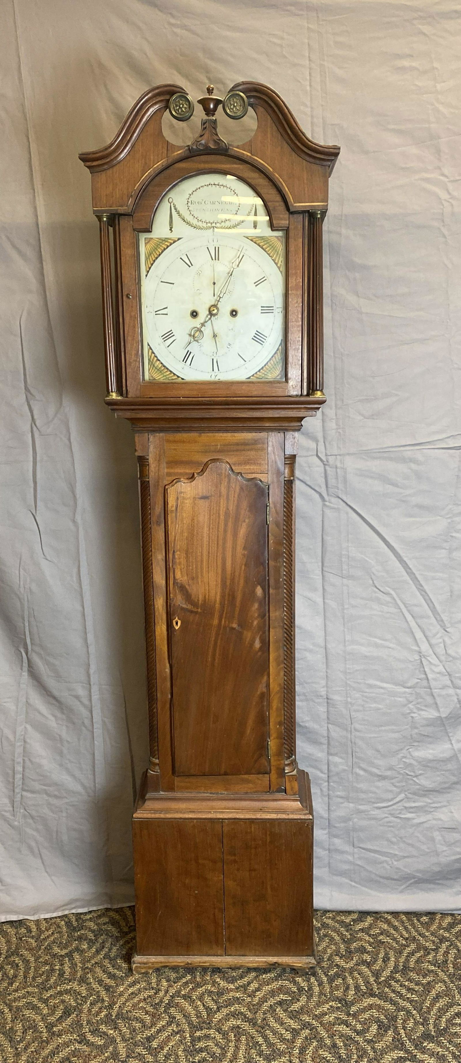 Robt. Carnegie Stonehaven Scottish Tall Case Clock (1 of 20)