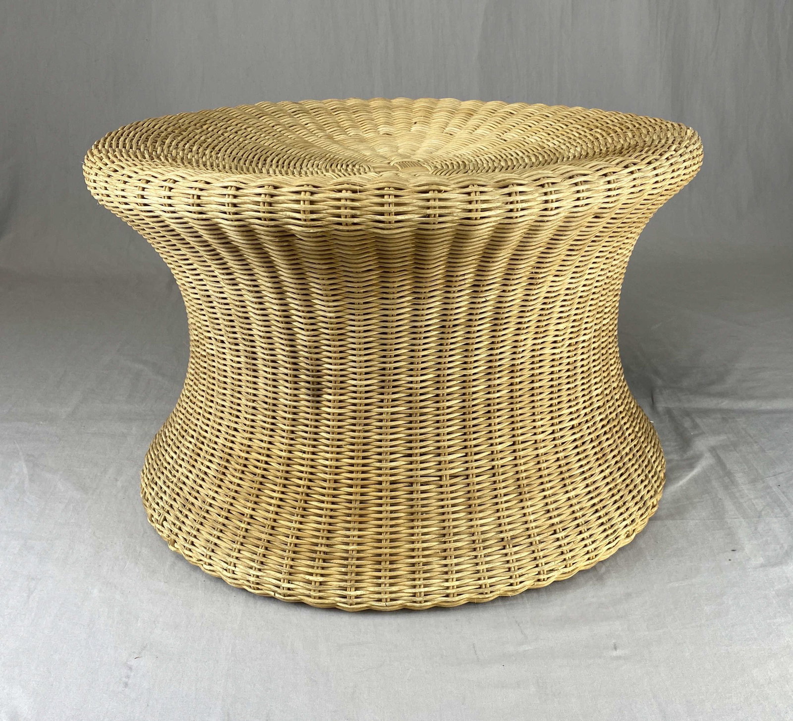 Eero Aarnio Large Mushroom Rattan Ottoman (1 of 8)