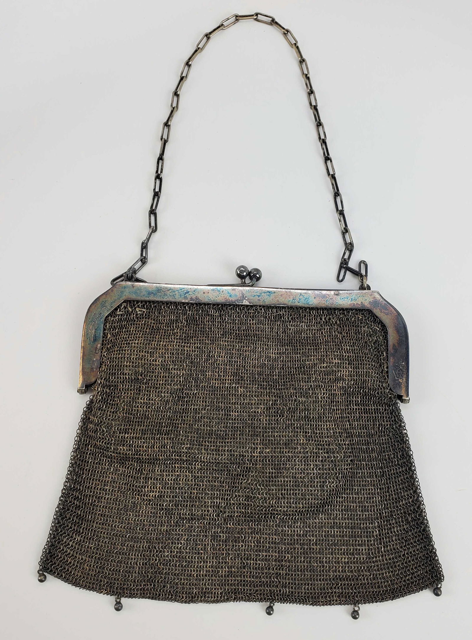 Art Nouveau Peranakan Chinese Silver Purse (1 of 6)