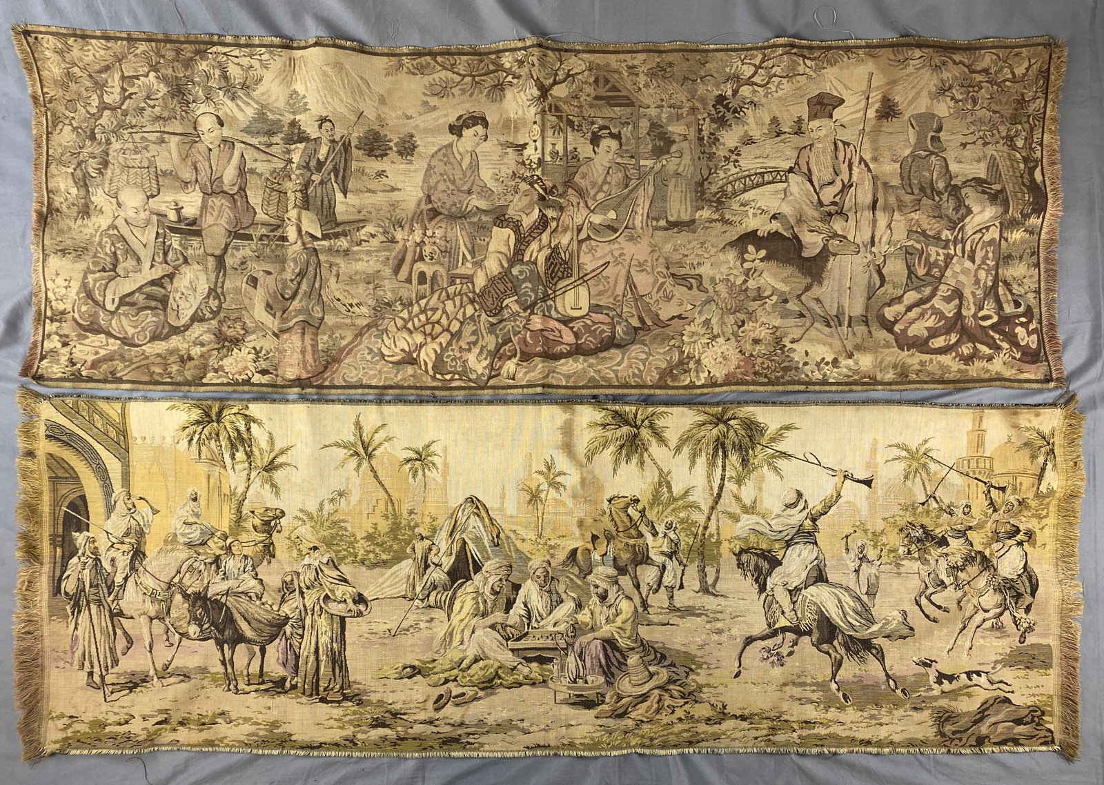 2 Vintage Belgian Tapestries (1 of 9)