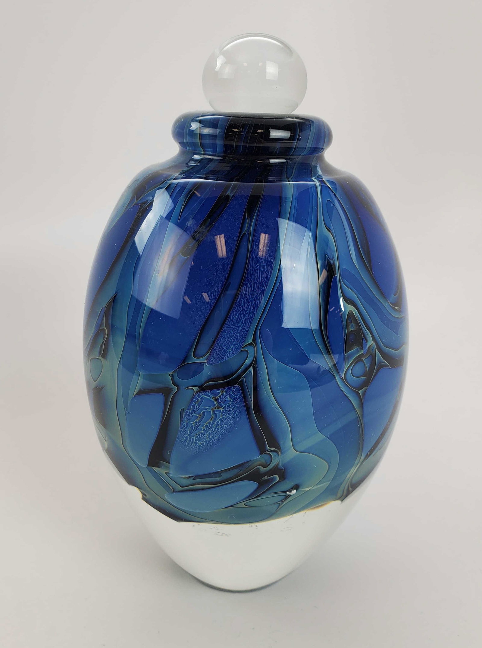 Robert Eickholt Signed Glass Perfume Bottle (1 of 6)