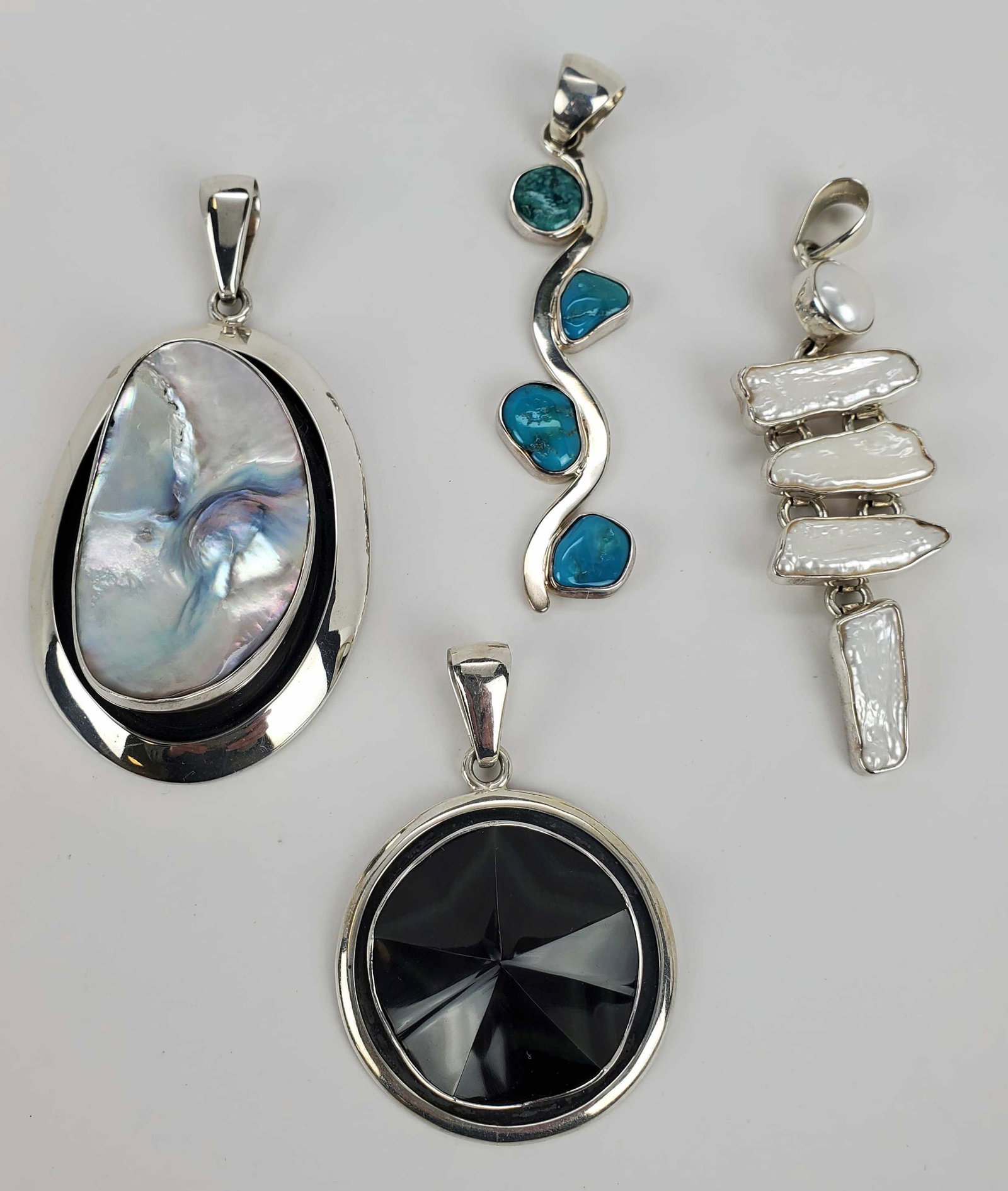 Charles Albert Sterling Silver Jewelry Lot Of 4 (1 of 15)