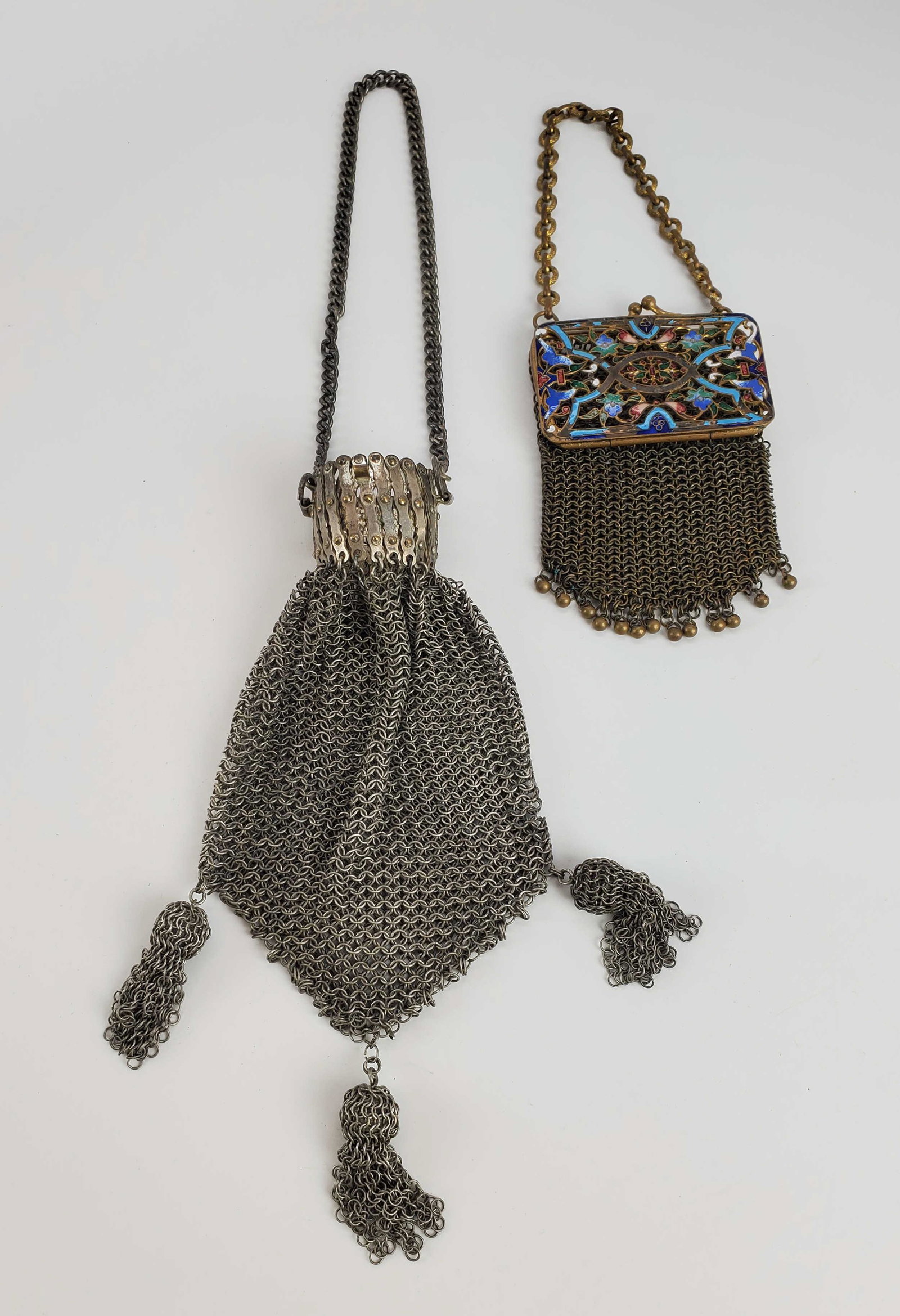 Antique Coin Mesh Purses Lot Of 2 (1 of 10)