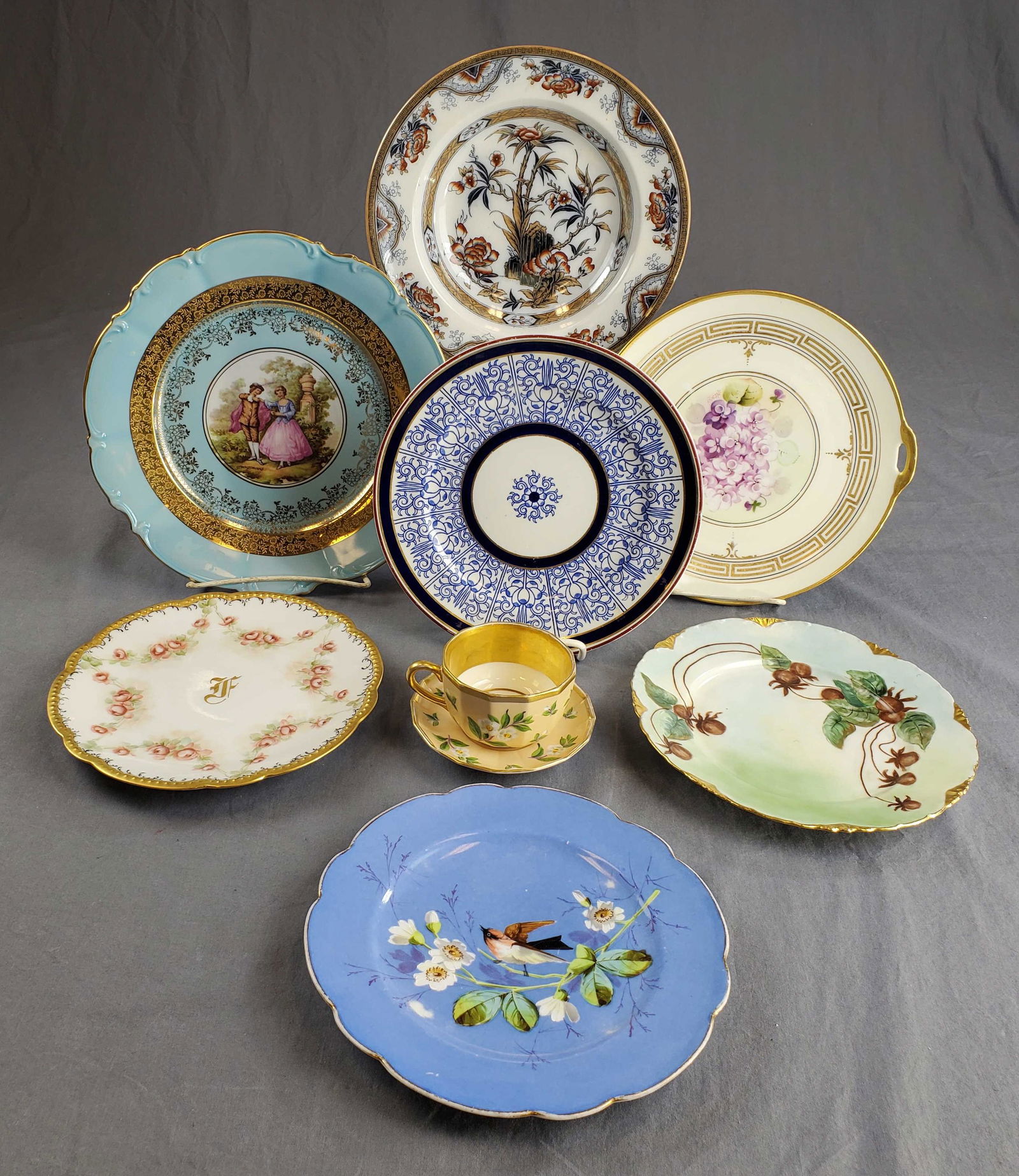 Large Lot Of Antique Desert Plates And More (1 of 19)