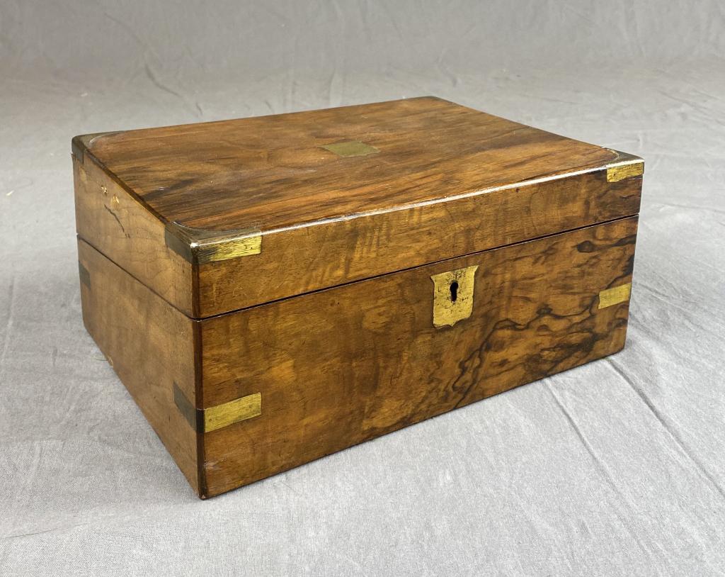 19th C. English Mahogany Lap Desk (1 of 12)