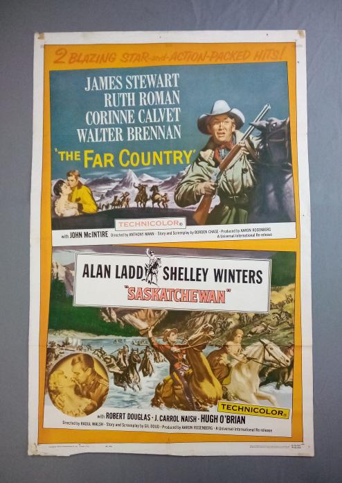 Double Feature Western Movie Poster (1 of 4)