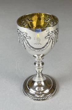 Charles Wright 18th C. Sterling Chalice (1 of 6)