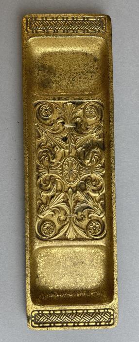 Tiffany Studios Bronze Pen Tray (1 of 5)