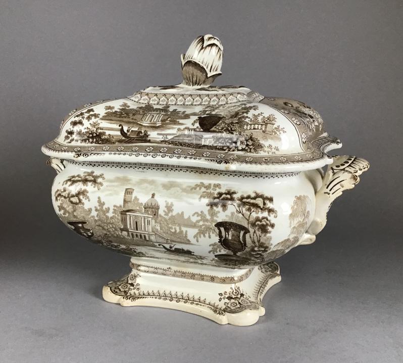 Thomas Mayer "Canova" Staffordshire Tureen C.1830s (1 of 7)