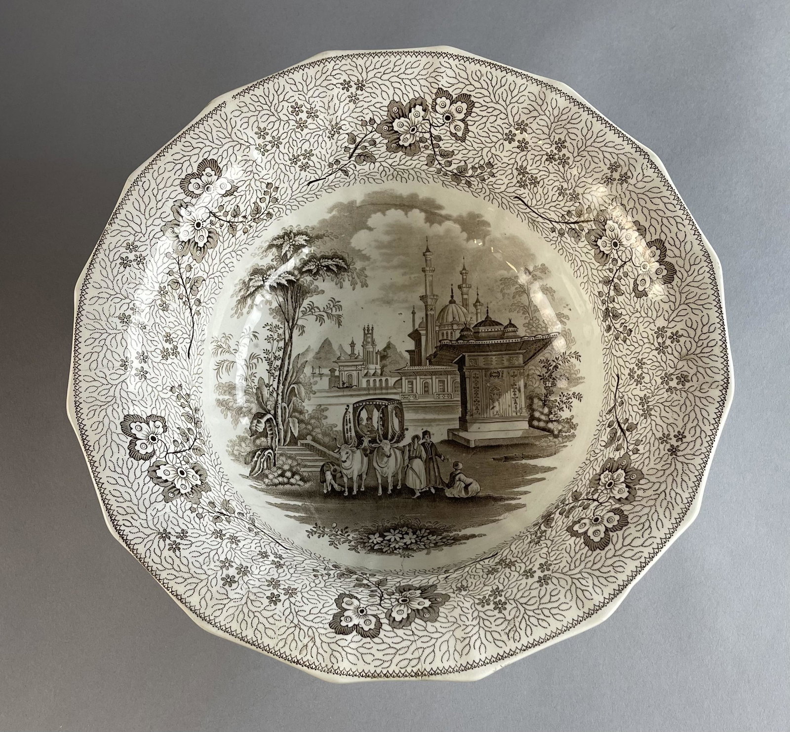 T & J Mayer Longport Transfer Centerpiece Bowl (1 of 6)