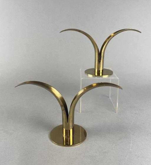 Ivar Alenius Bjork for Ystad Brass Candleholders (1 of 5)