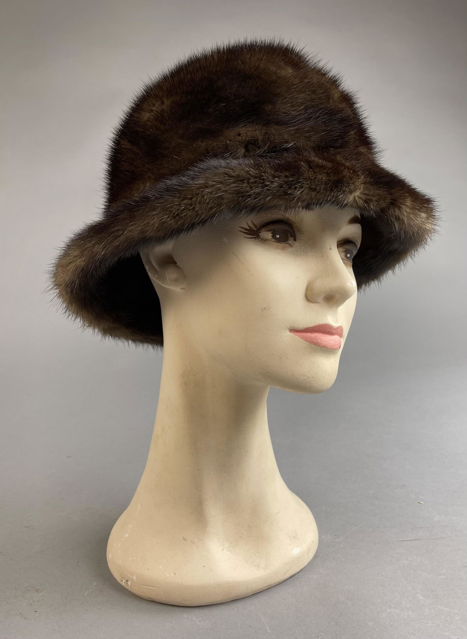 Mink Hat from The French Room at Marshall Fields (1 of 3)