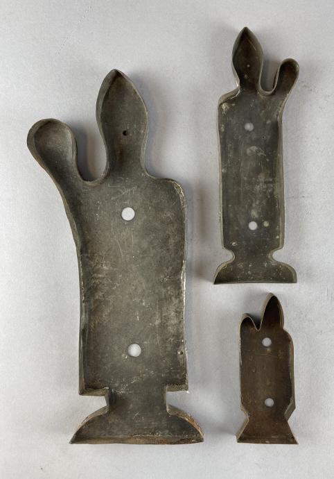 St. Nicholas Hand Wrought Tin Cookie Cutters (1 of 2)