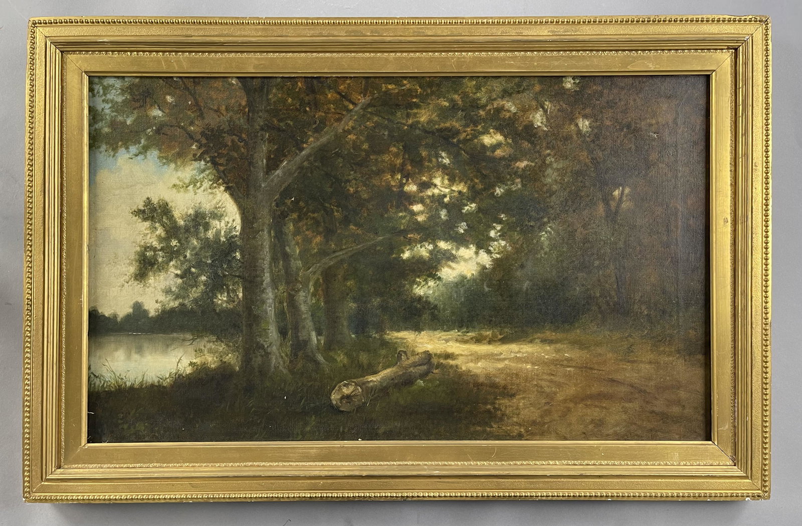 Early 20th C. Oil on Canvas Landscape Signed (1 of 4)