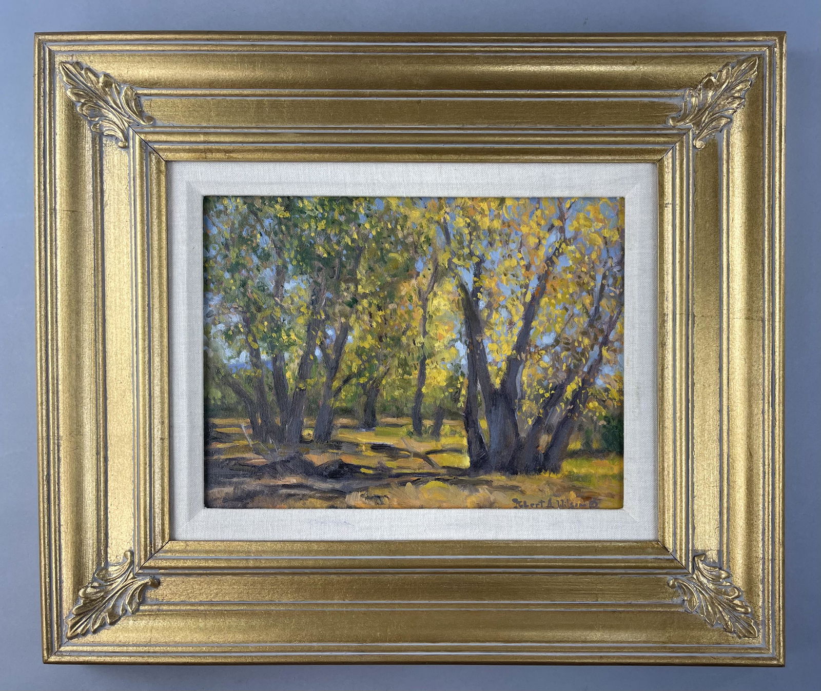Robert A. Wilson Autumn Landscape Oil on Canvas (1 of 4)