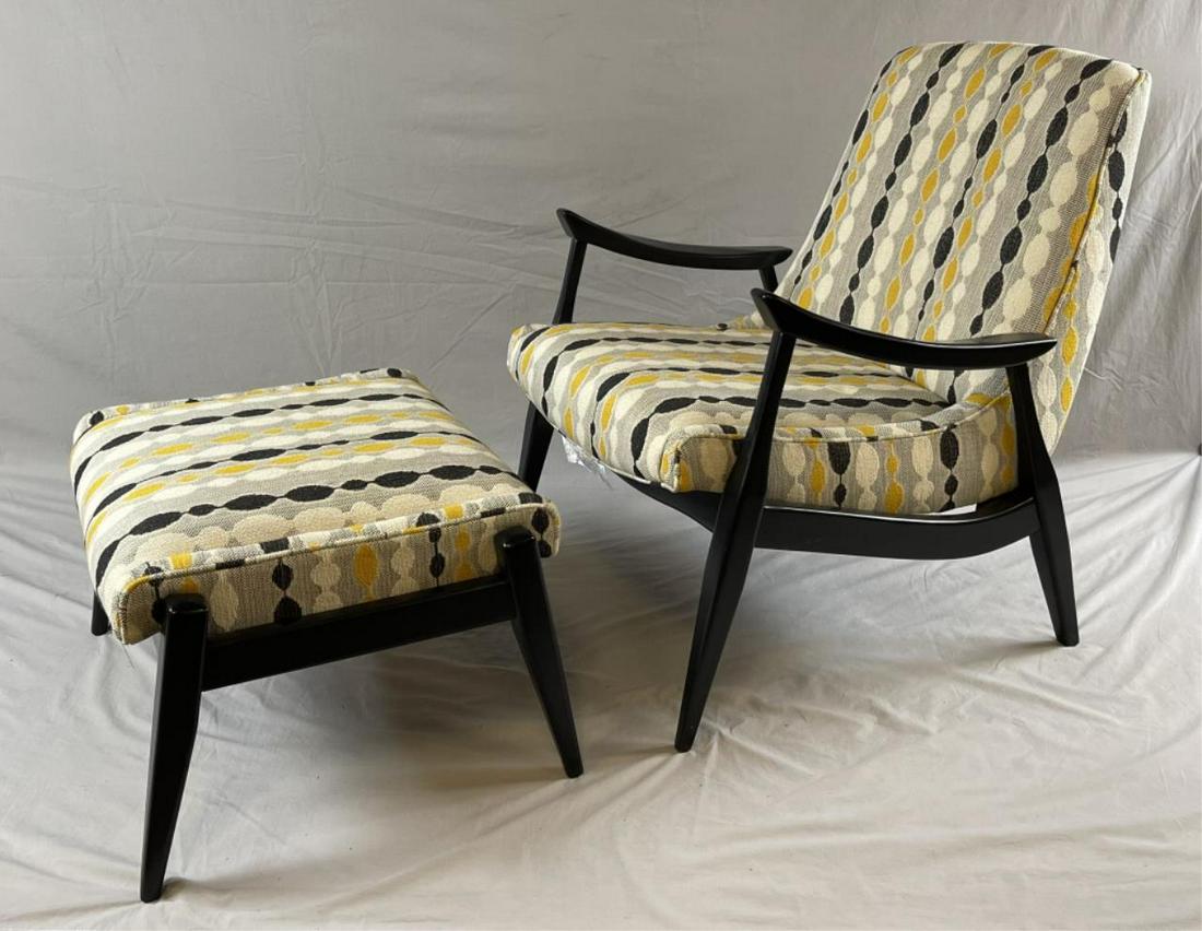 Midcentury Modern Style Chair with Ottoman II (1 of 7)