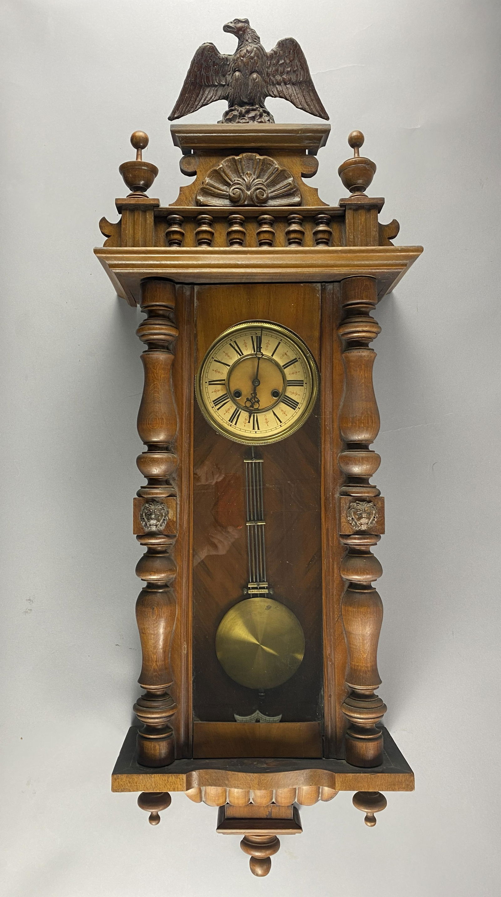 Schlenker & Kienzle German Regulator Wall Clock (1 of 11)