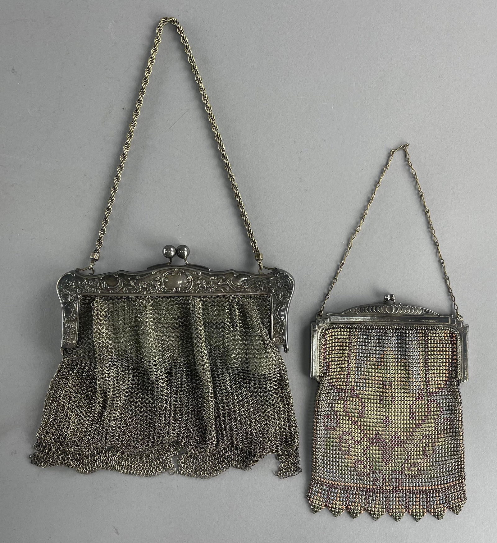 Early 20th C Mesh Handbags, Whiting & Davis... (1 of 8)