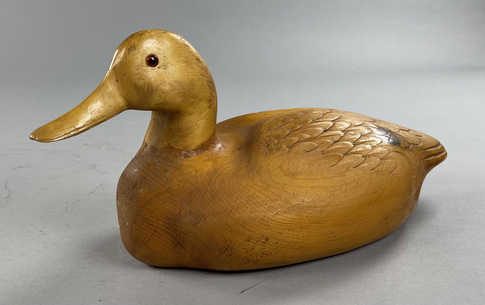 Hand Carved Duck Decoy Signed Don McCormick (1 of 5)