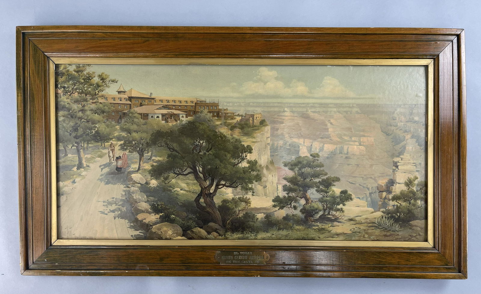 Louis Akin Santa Fe Train Terminal Display Art (1 of 4)