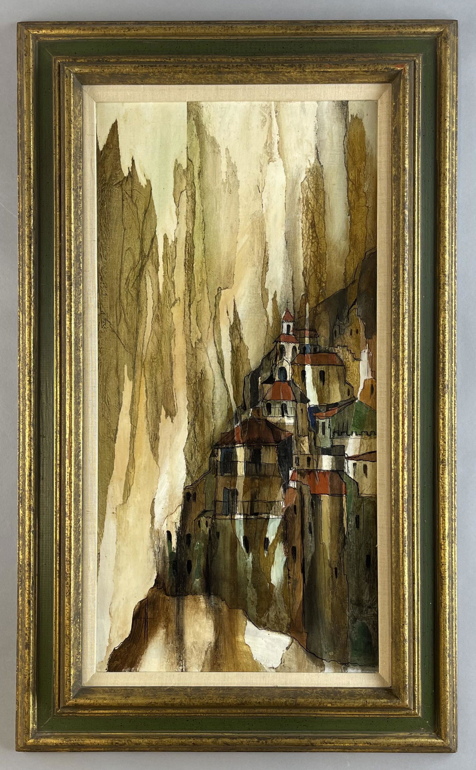 Arlene Voelker Modernist Mixed Media on Canvas I (1 of 6)