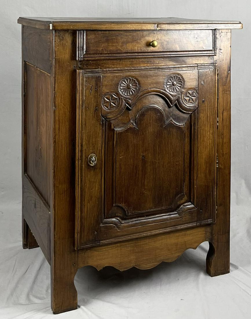 19th C. Country French Confiturier Cabinet (1 of 6)