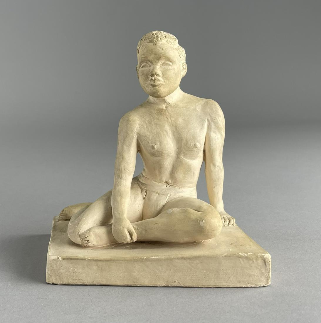 B. Post Plaster Sculpture of a Young  Man (1 of 6)