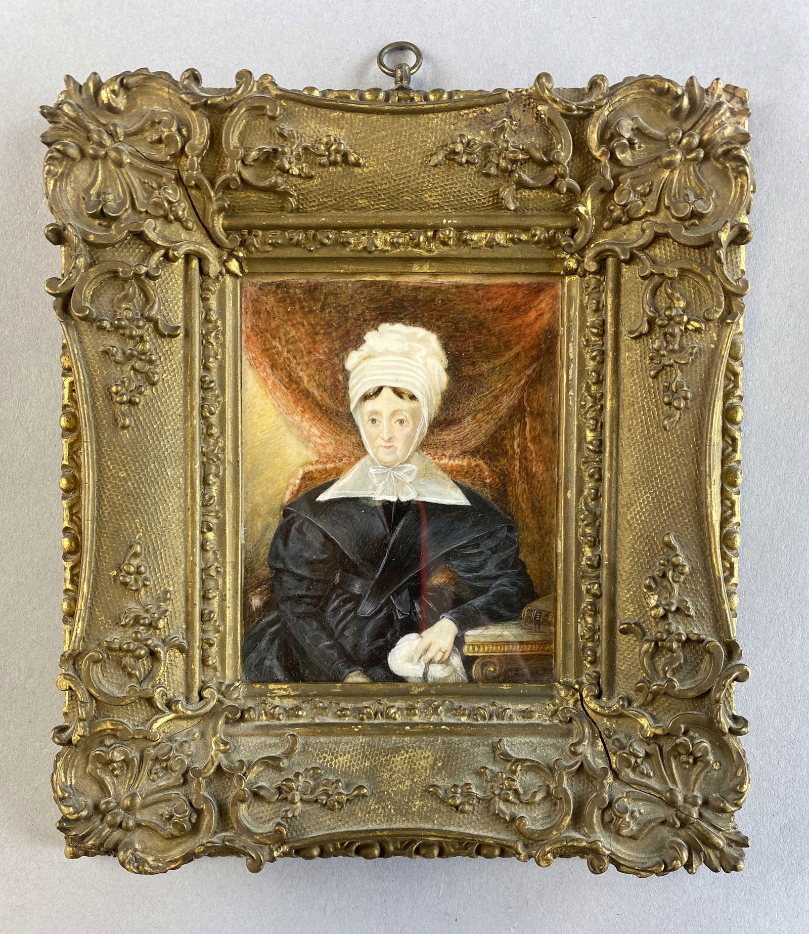 Miniature Portrait of a Woman Circa 1820 (1 of 7)