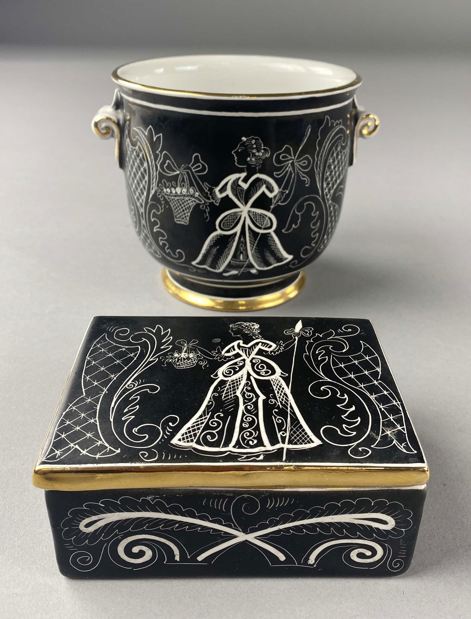 1940s Handpainted Italian Pottery Koscherak Bros (1 of 7)