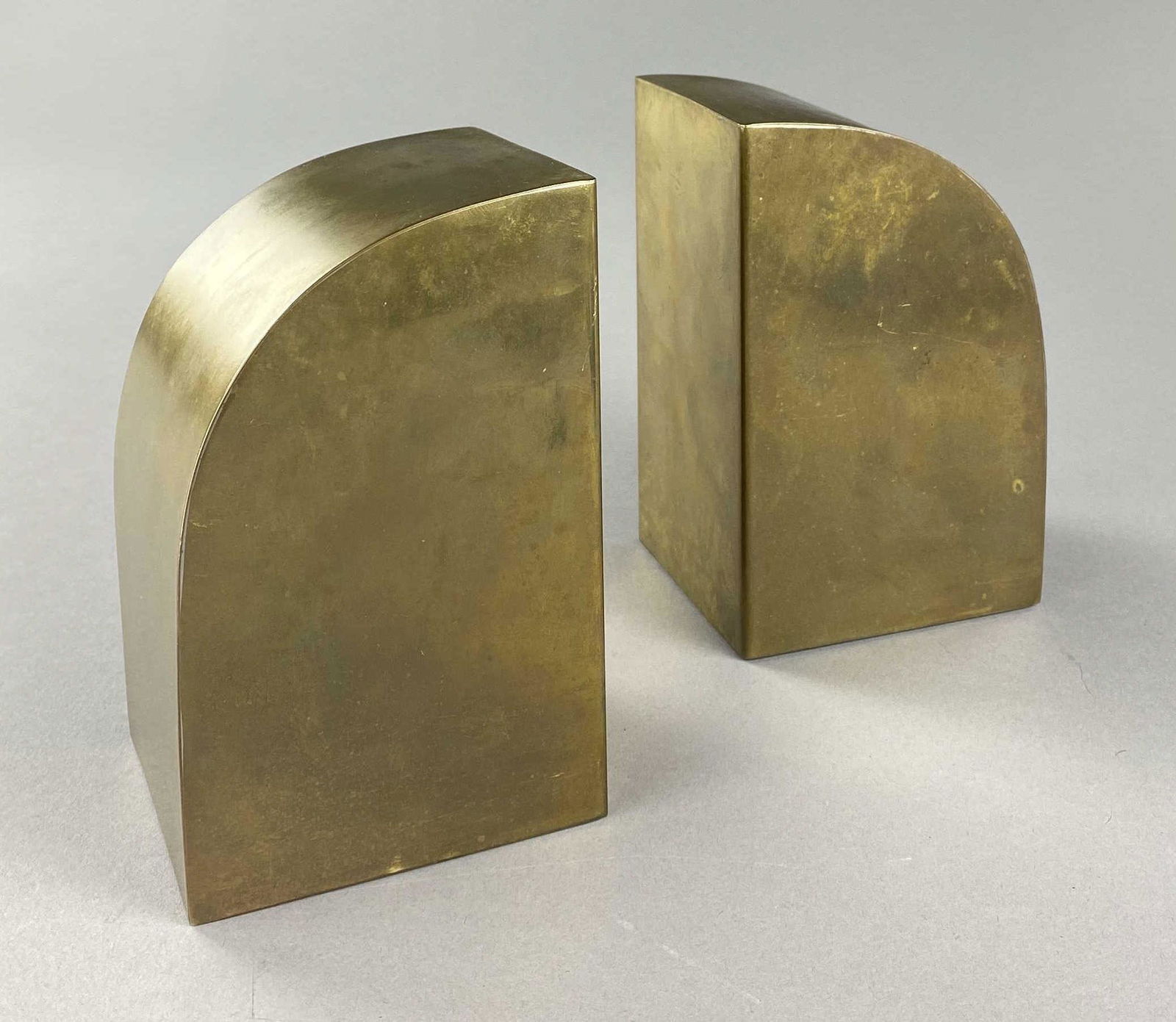 Wildwood Midcentury Modern Brass Bookends (1 of 6)