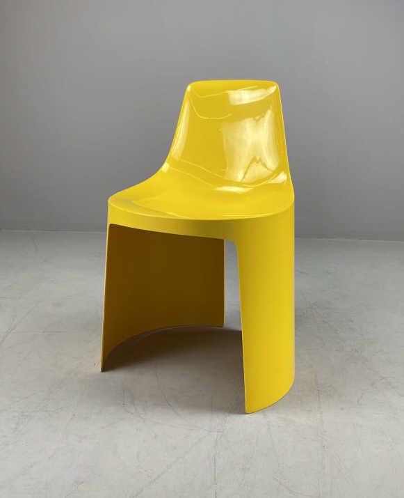 Umbo Yellow Plastic Chair Kay Leroy Ruggles (1 of 9)