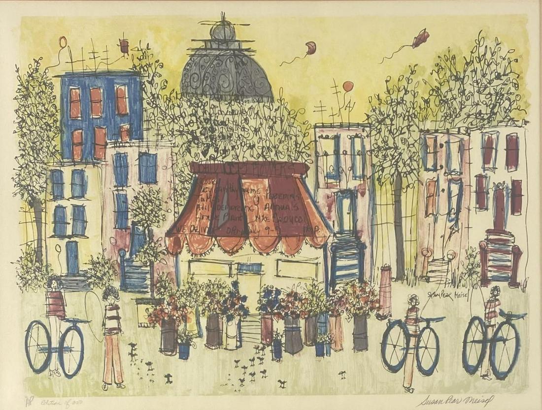 Susan Pear Meisel Balducci's Flowers Lithograph (1 of 7)