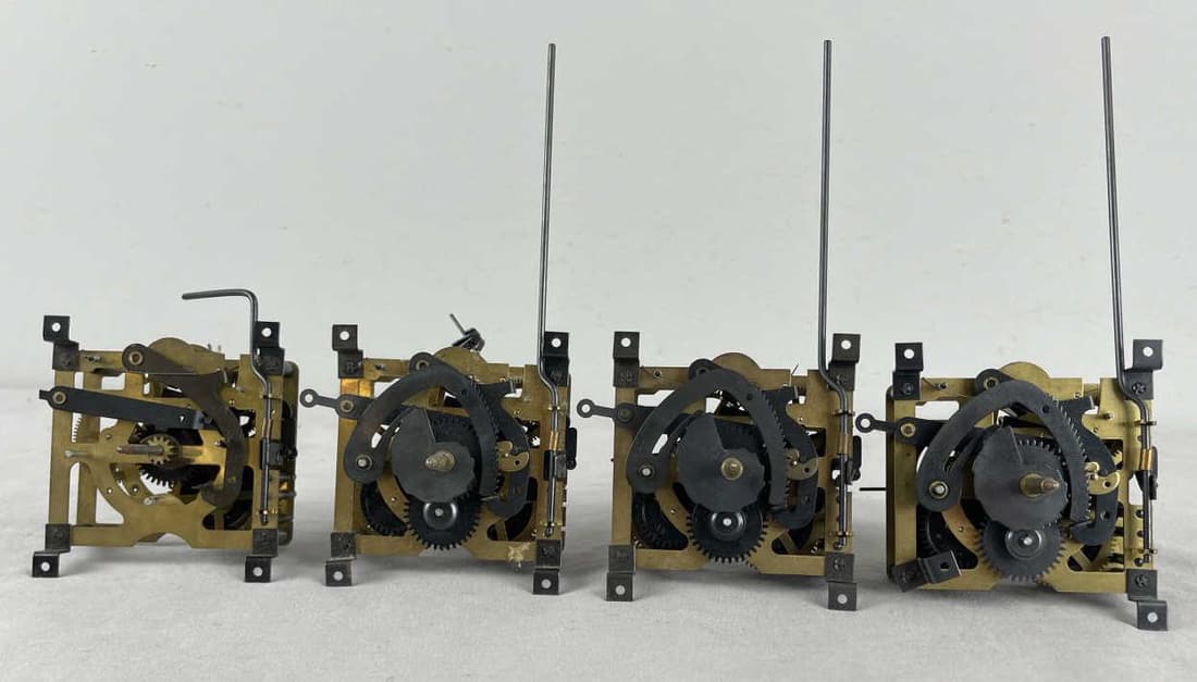 4 Regula 25 Cuckoo Clock Movements Auction