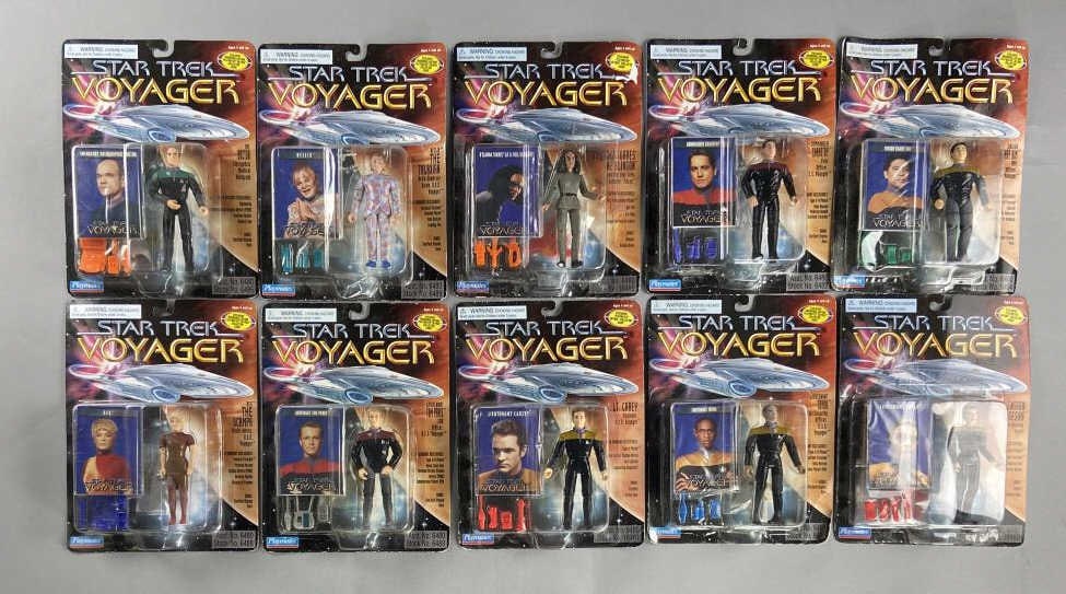 Star Trek Voyager 10 Action Figures Playmates (1 of 20)