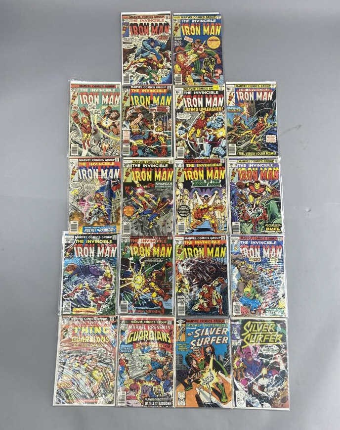 Iron Man GoTG & Silver Surfer Comic Books (1 of 12)