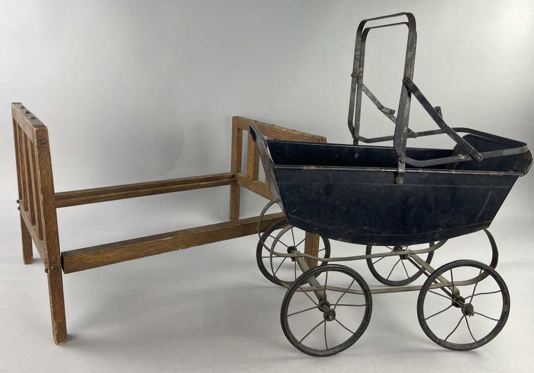 Doll Bed and Baby Buggy (1 of 8)