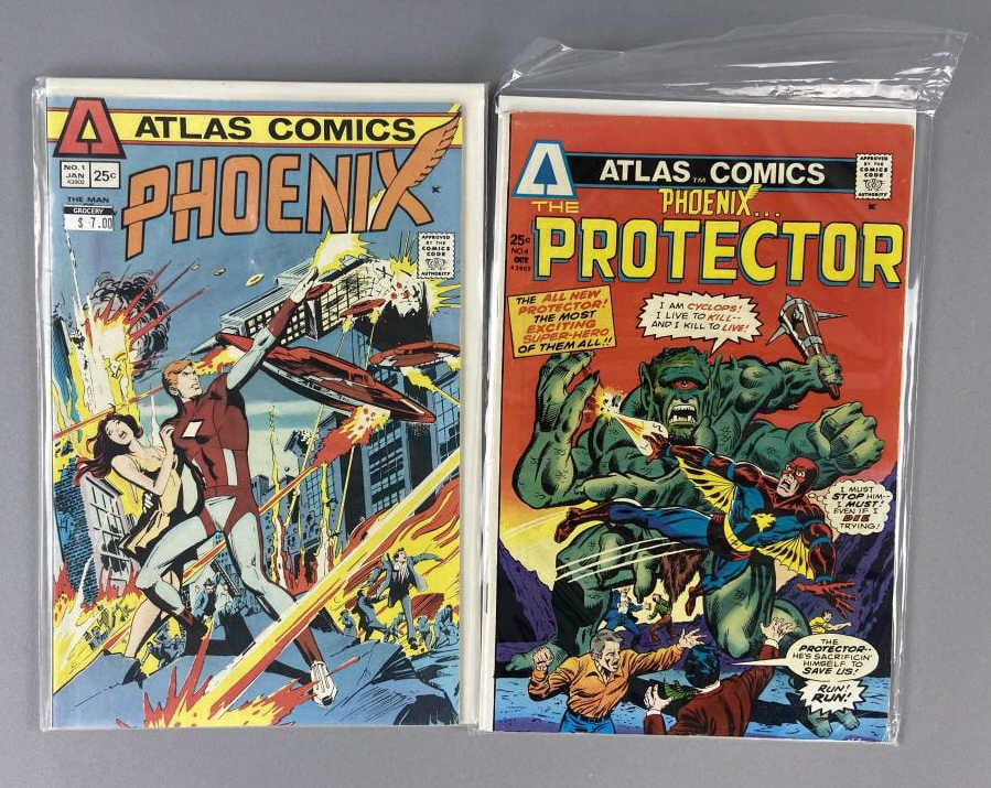 Atlas Comics Phoenix 1 and 4 (1 of 6)