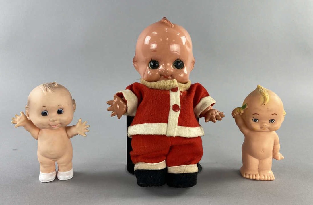 Three Vintage Kewpie Dolls (1 of 10)
