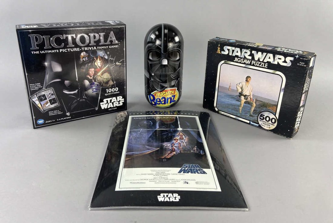 Star Wars Puzzle, Game, Calendar, & Beanz (1 of 10)