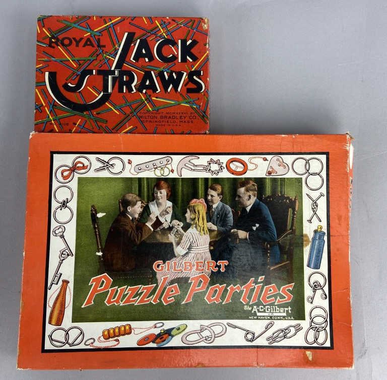 Gilbert Puzzle Parties & Royal Jack Straws Games (1 of 9)