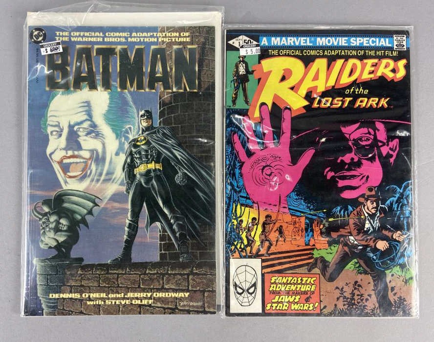 Batman & Indiana Jones Movie Comic Books (1 of 6)