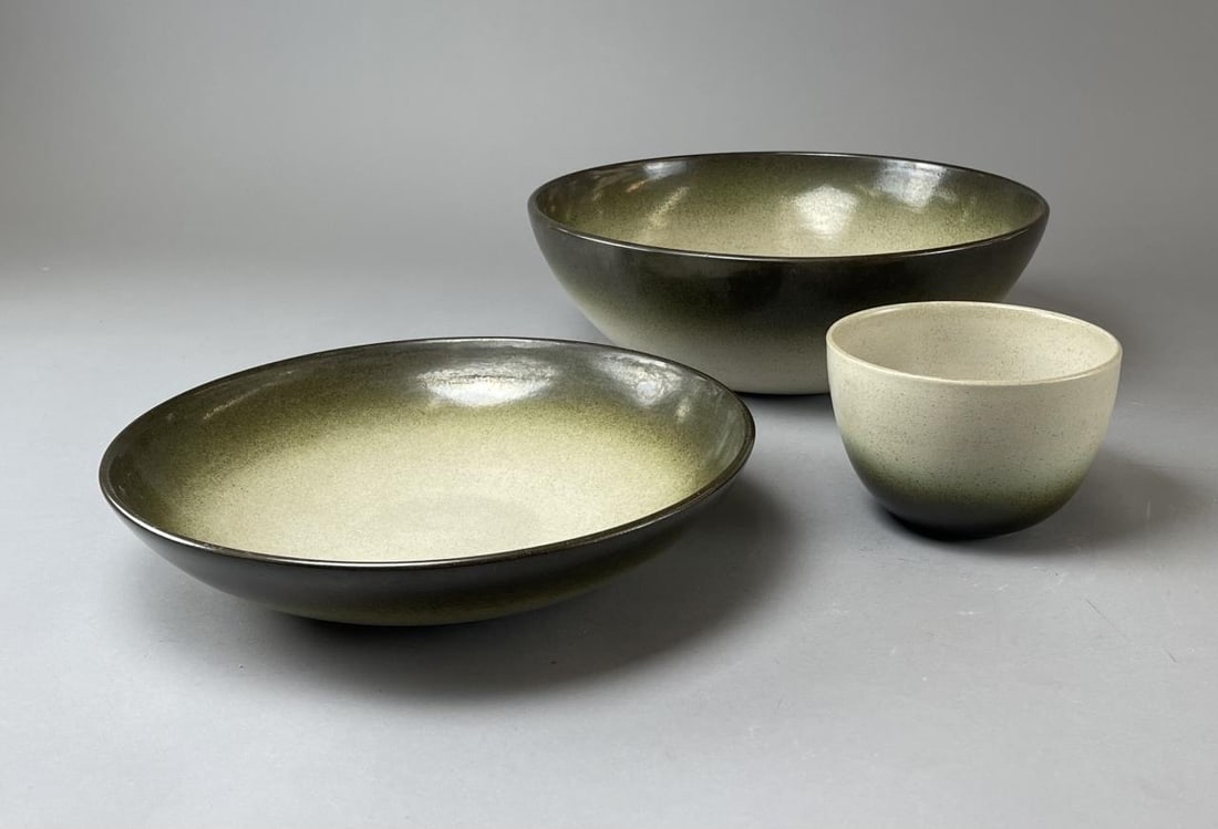 3 Heath Pottery California Large Serving Bowls (1 of 9)