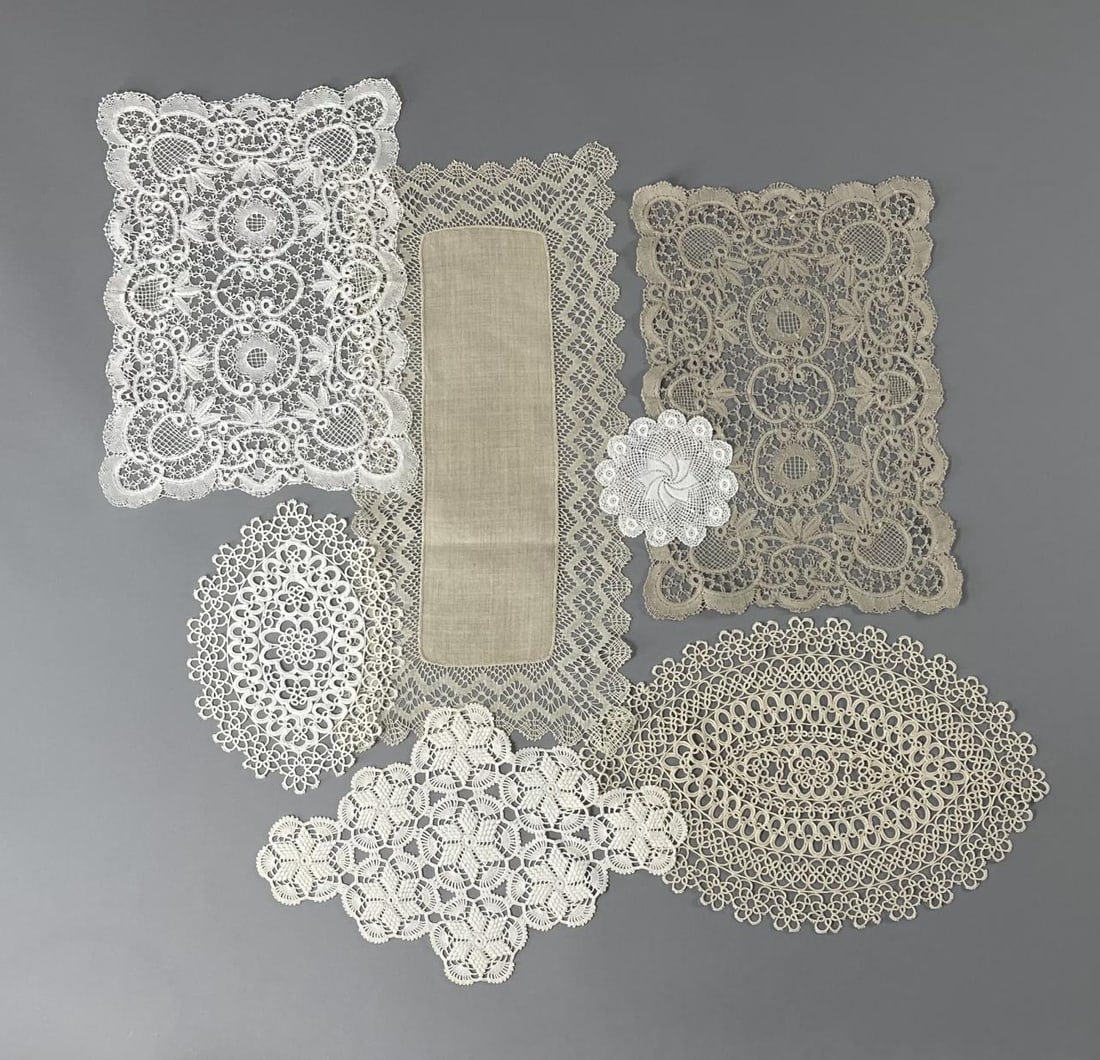 Vintage European Lace, Tatting And Crochet Auction