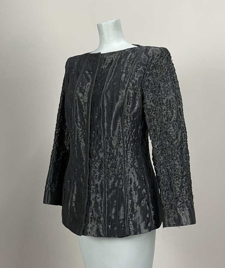 Armani Collezioni Black Textural Jacket (1 of 7)