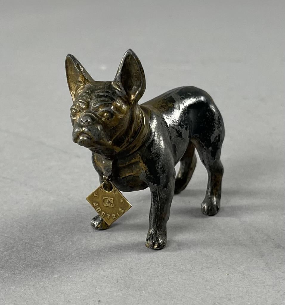 Antique Austrian French Bulldog Lighter (1 of 7)