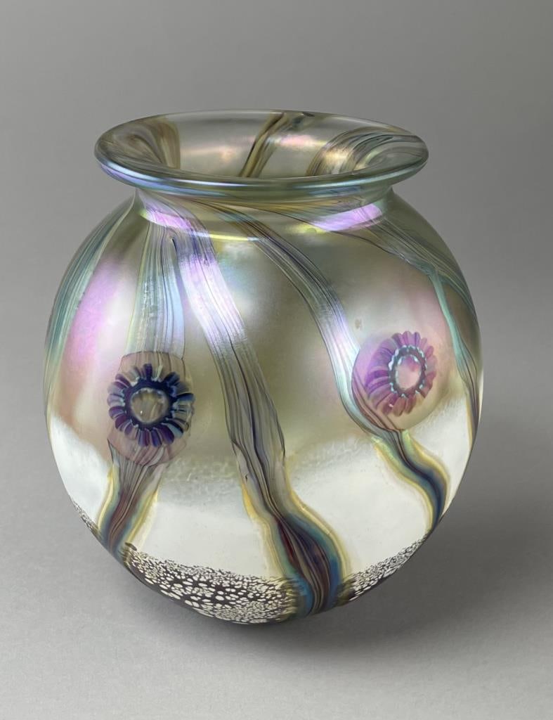 Robert Eickholt Art Glass Vase (1 of 5)