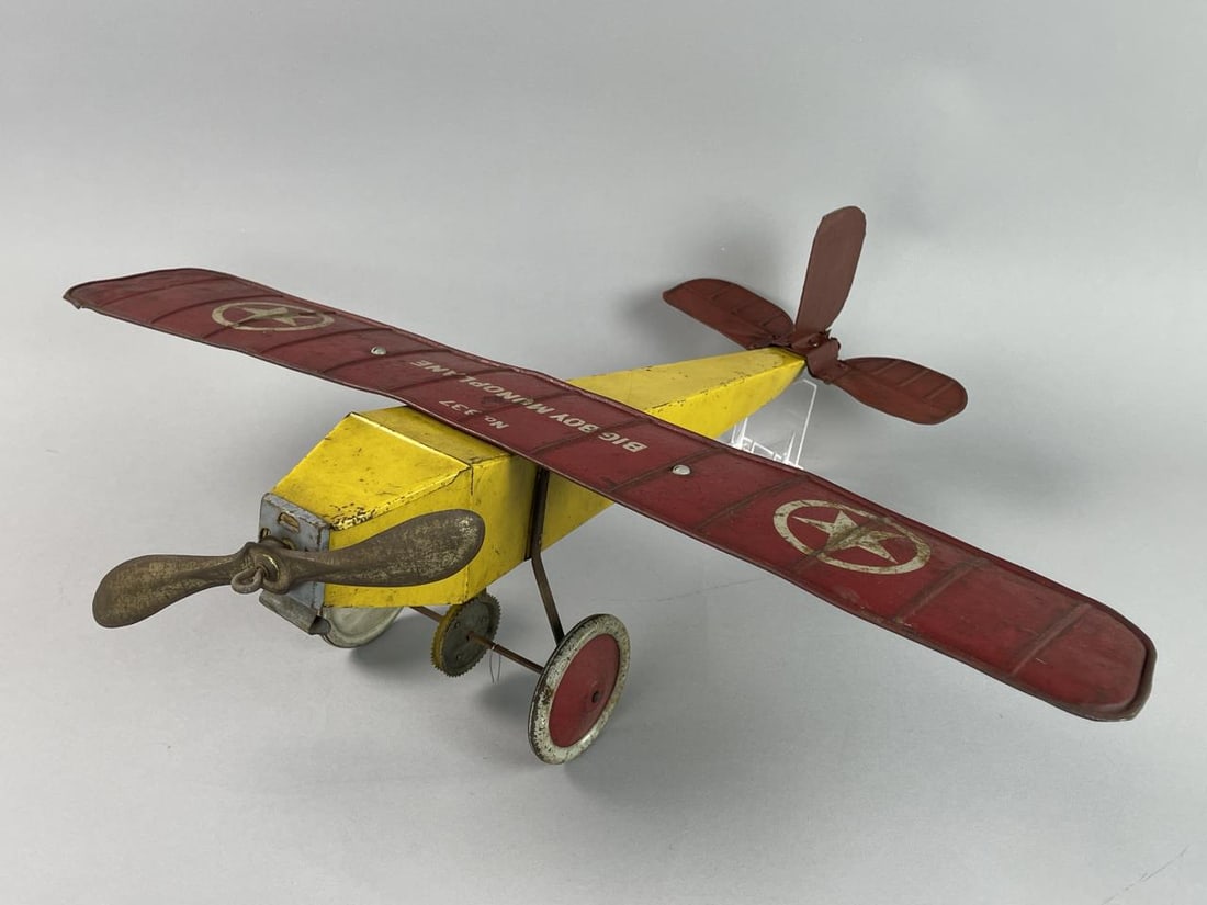 1920s Katz Toys Big Boy Monoplane No.337 (1 of 8)