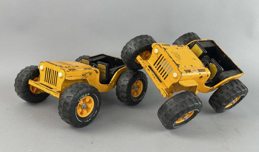 Pair Vintage Steel Pressed Tonka Dune Buggy MR-970 (1 of 9)